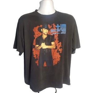 Tim‎ McGraw & The Dancehall Doctors Vintage 2003 Country Music Concert Tee XL